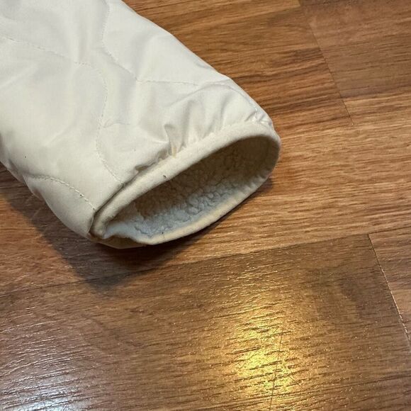 Koolaburra by Ugg Reversible Sherpa Quilted Button Up Jacket Light Birch | Size - Picture 11 of 16